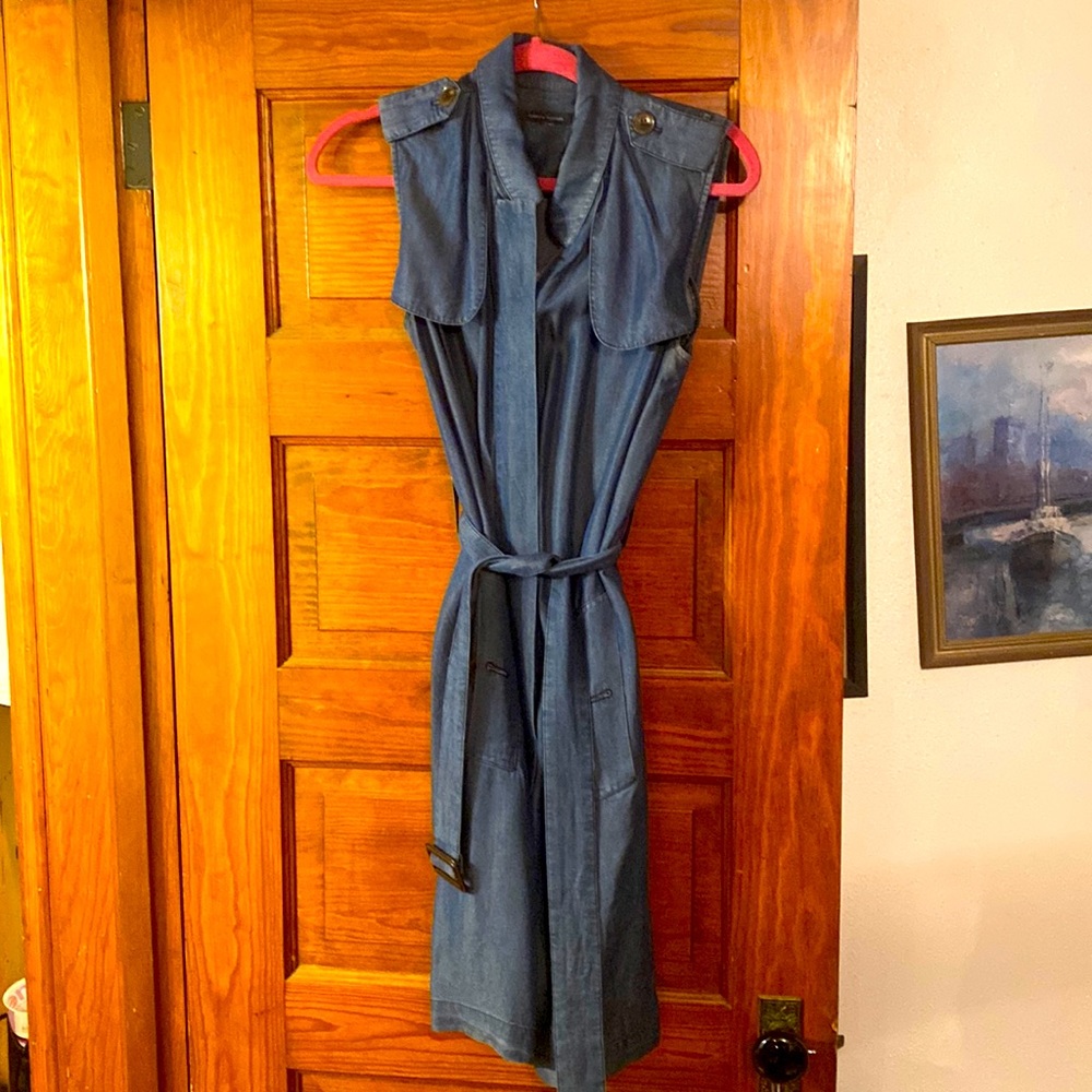 Tommy Hilfiger size small denim zipper front